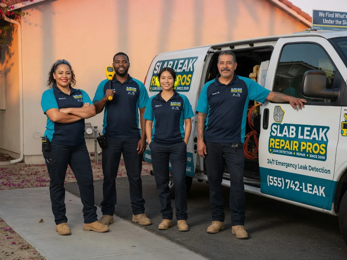 Slab Leak Repair company in Chambersburg, IL